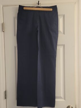 J. Crew Navy Straight-Leg Dress Pants